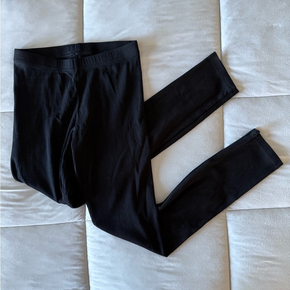 Old Navy Black Textured Leggings
